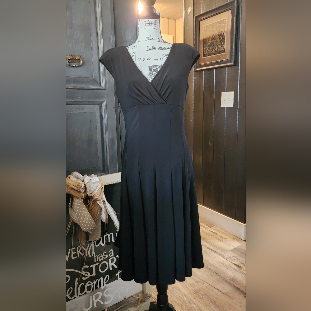 American Living Black Midi Dress